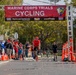 U.S. Marines with Wounded Warrior Regiment compete in the Marine Corps Trails cycling competition