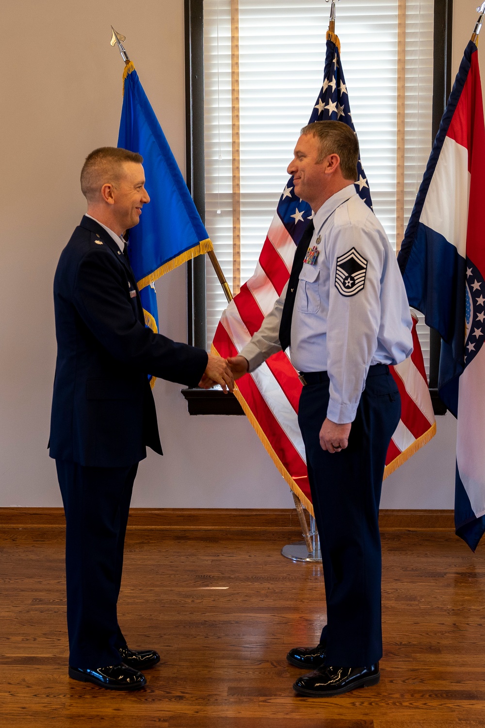 Chief Master Sgt. William McGurgan Promotion