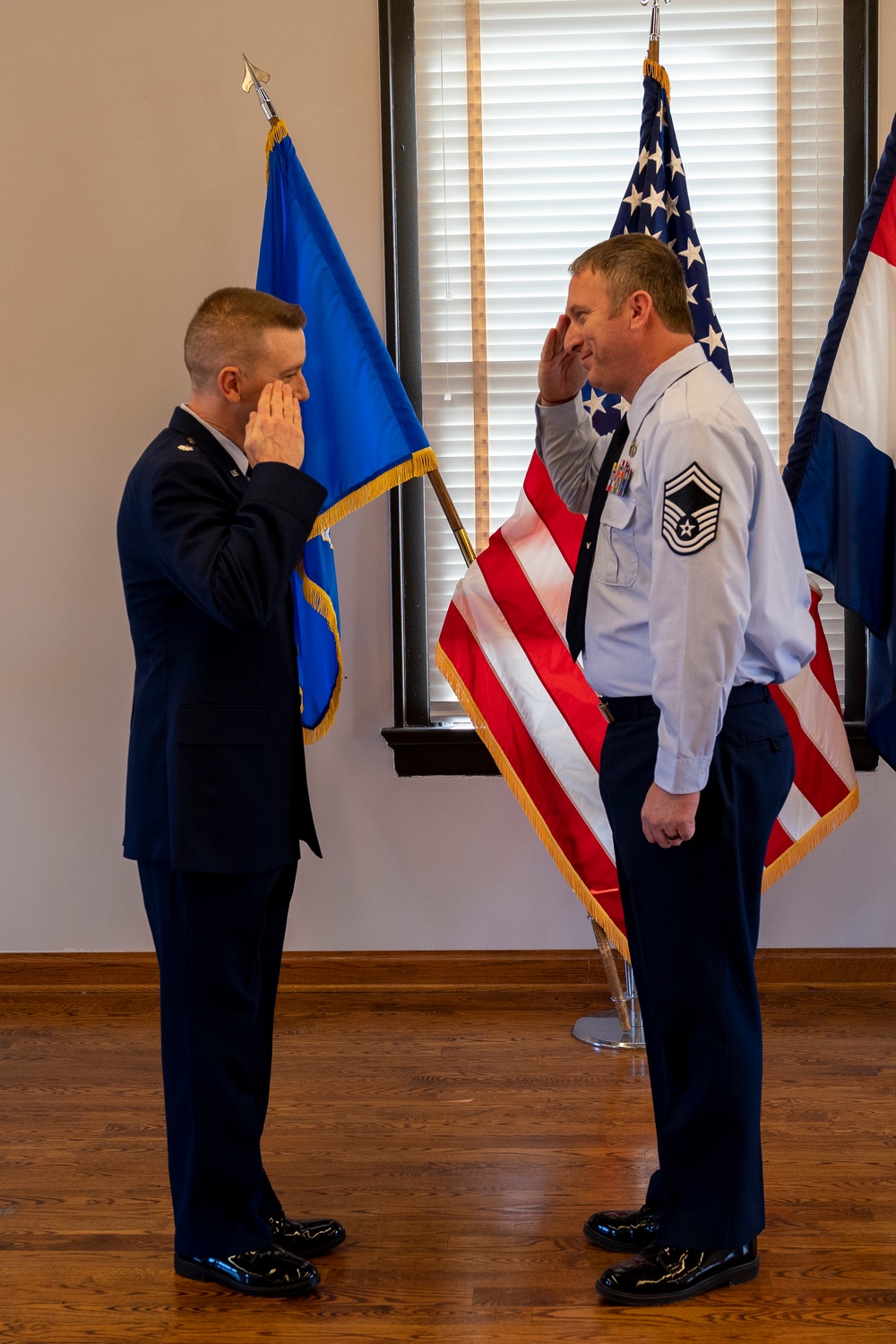 Chief Master Sgt. William McGurgan Promotion
