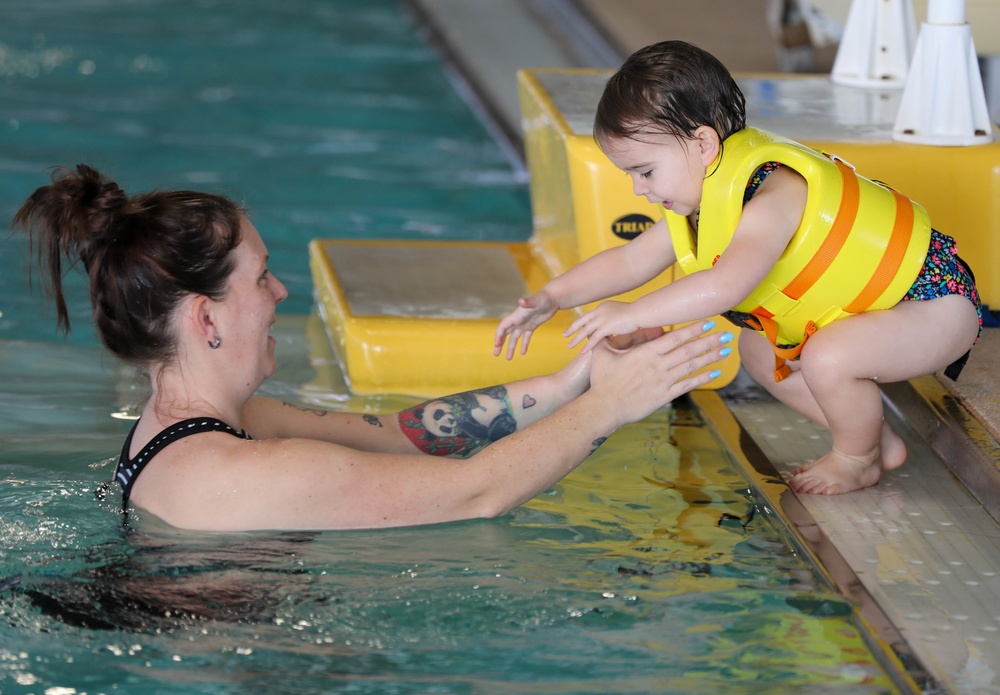 Fort Riley hosts regular family-friendly open swim