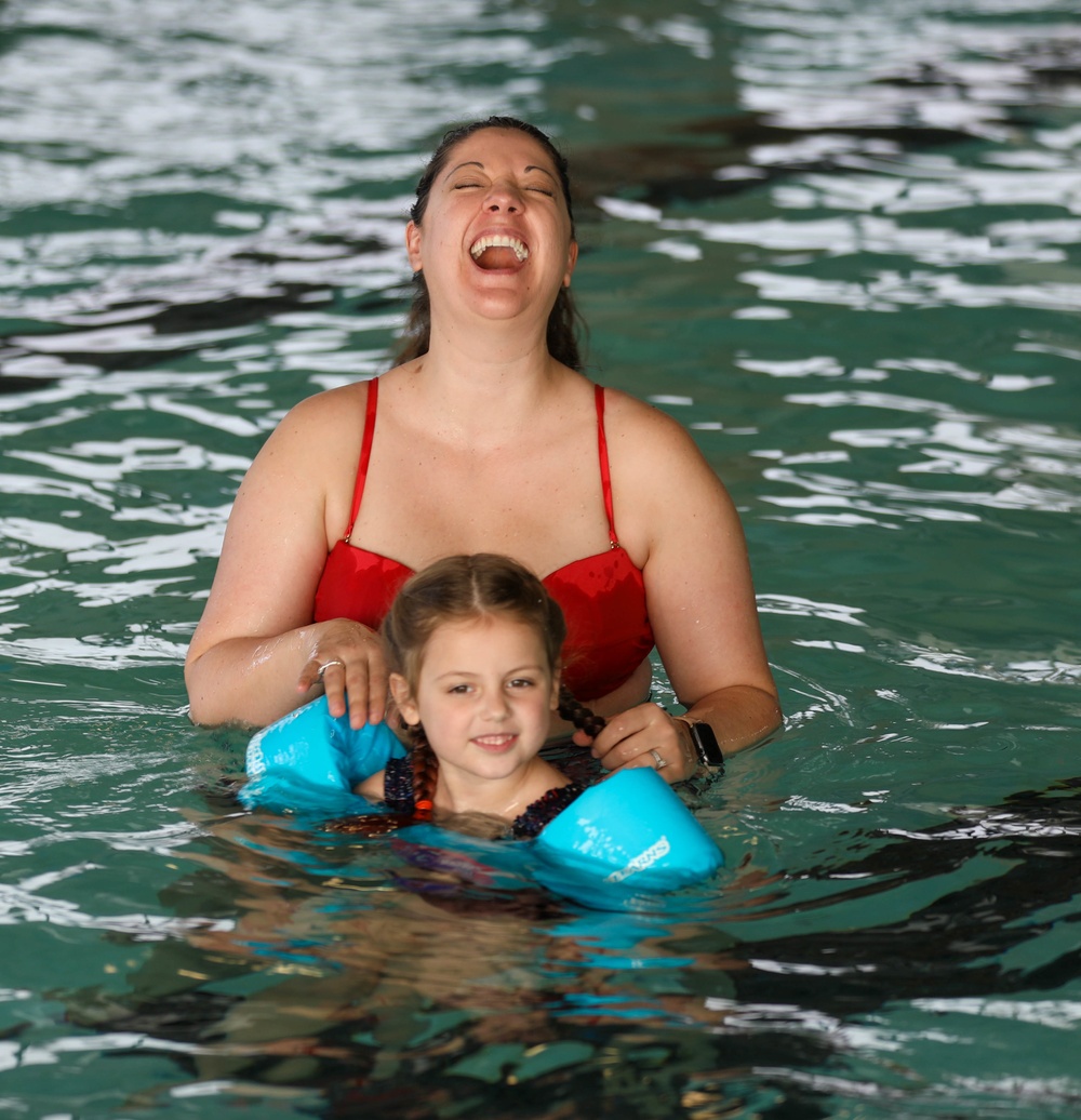 Fort Riley hosts regular family-friendly open swim