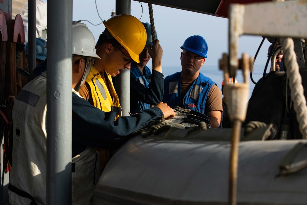 Mine Countermeasures Ship Operations