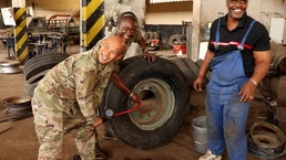 Advisor teams to Senegal help deploy peacekeeping task force, revamp logistics system