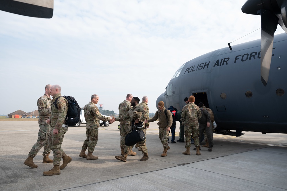 48th Fighter Wing Airmen return from NATO Polish Air Policing