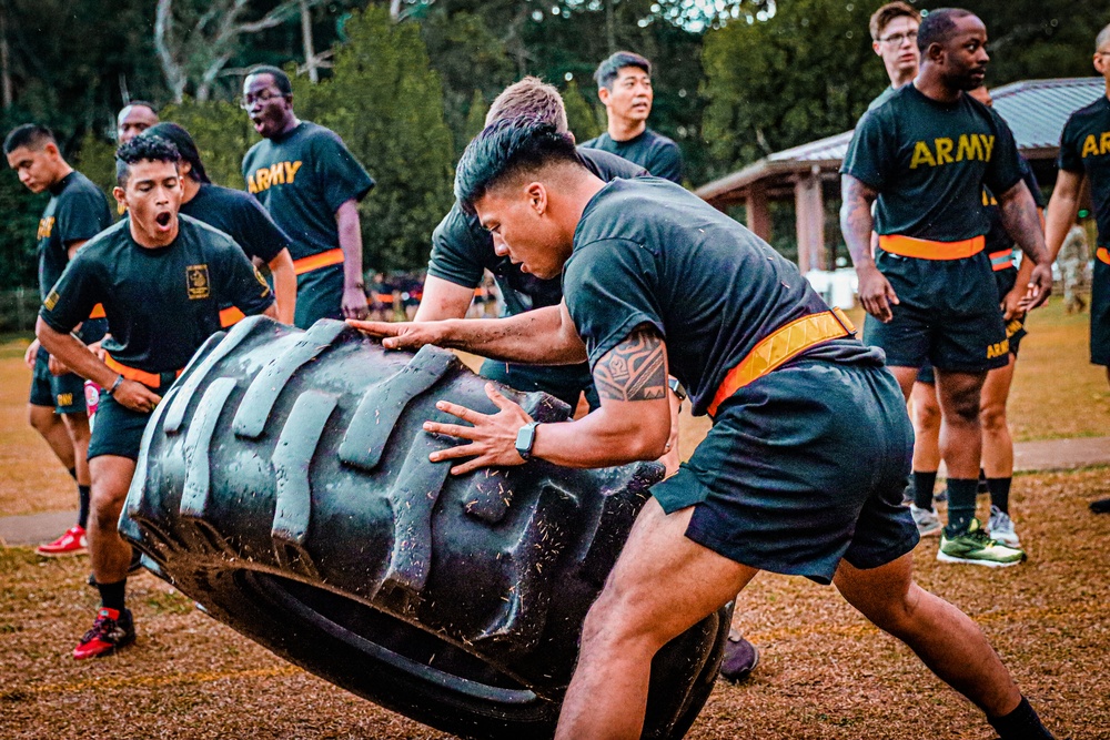 PT Competition at the NCO Academy