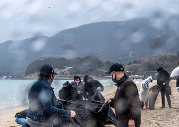 USS America (LHA 6) Sailors Conduct Community Relations Project (COMREL)