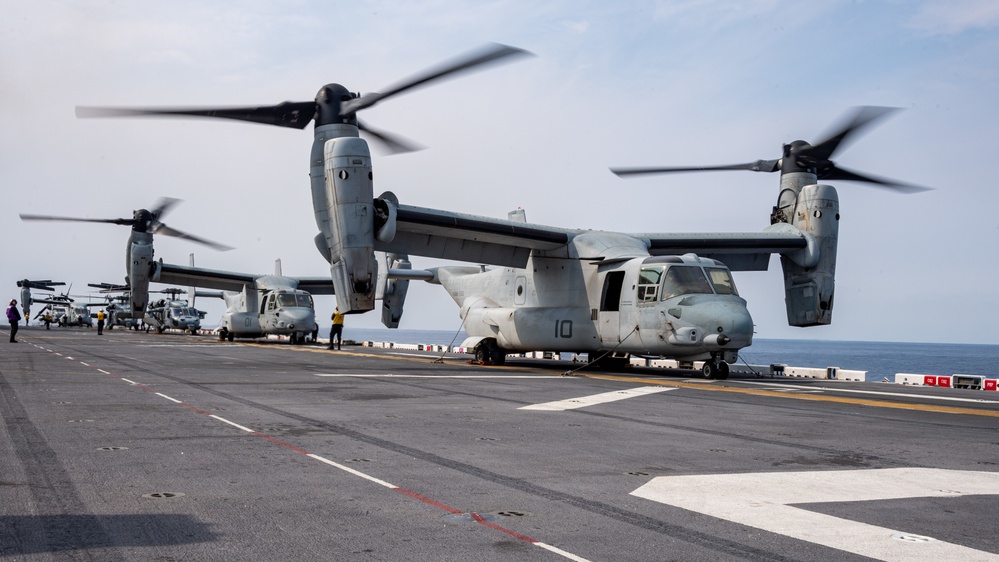 USS America Conducts Flight Ops