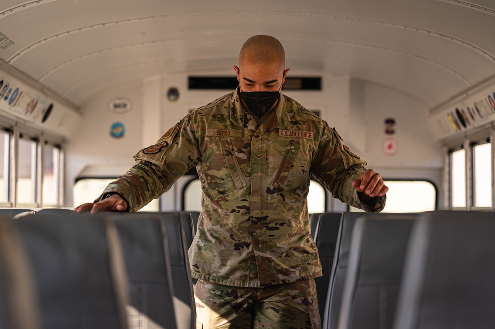 Airman take the wheel!