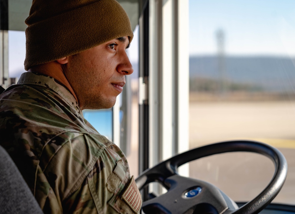 Airman take the wheel!
