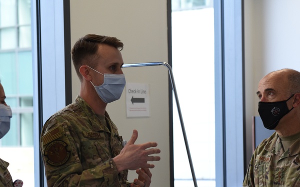 AFMS senior leaders visit 59 MDW medics