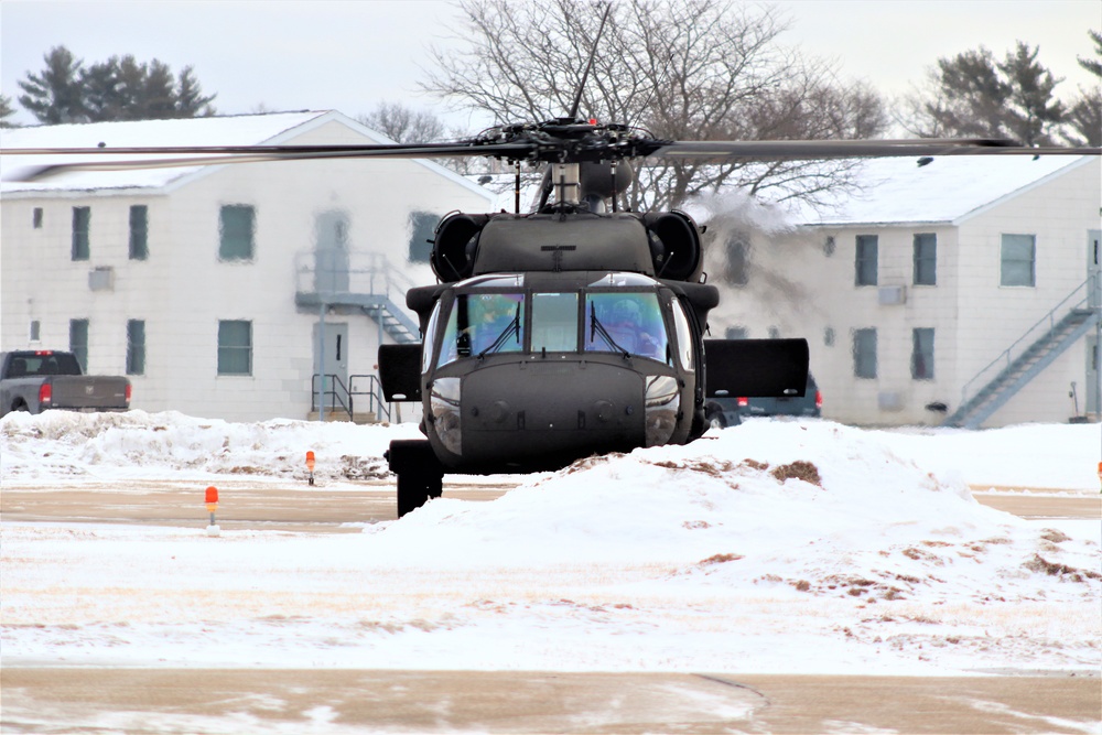 Wisconsin National Guard aircrew supports UH-60 Black Hawk training mission at Fort McCoy