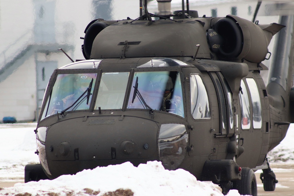 Wisconsin National Guard aircrew supports UH-60 Black Hawk training mission at Fort McCoy