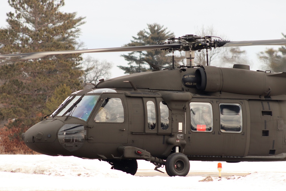 Wisconsin National Guard aircrew supports UH-60 Black Hawk training mission at Fort McCoy