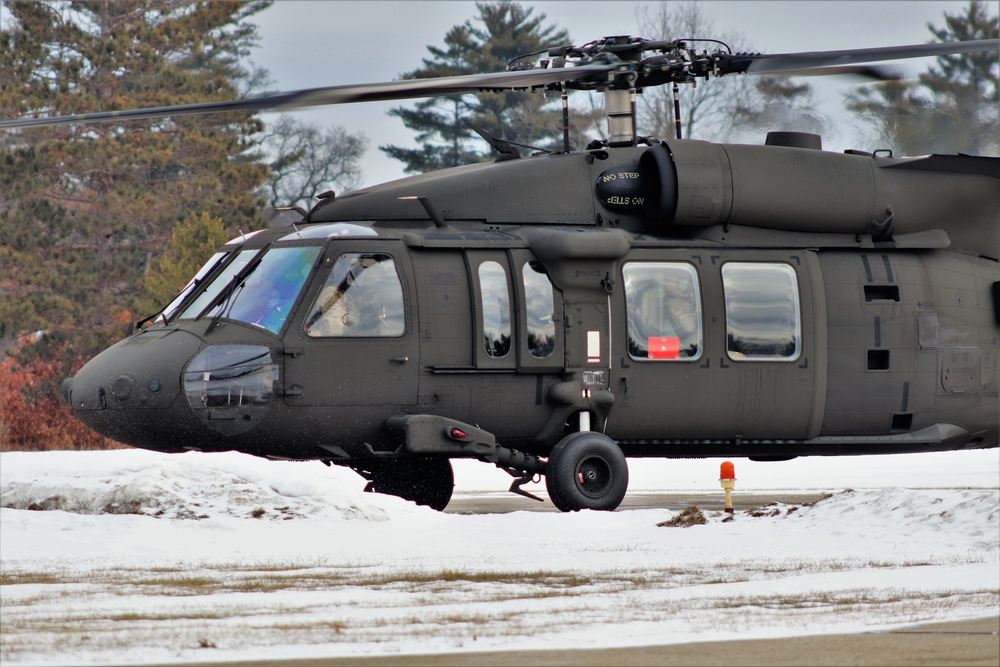 Wisconsin National Guard aircrew supports UH-60 Black Hawk training mission at Fort McCoy