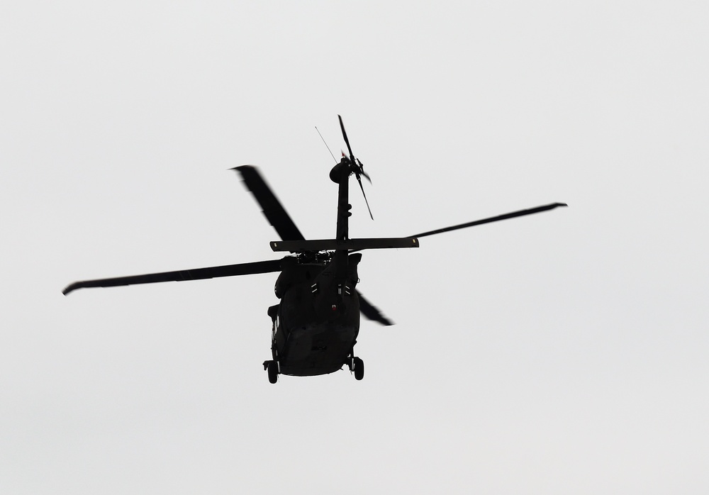 Wisconsin National Guard aircrew supports UH-60 Black Hawk training mission at Fort McCoy