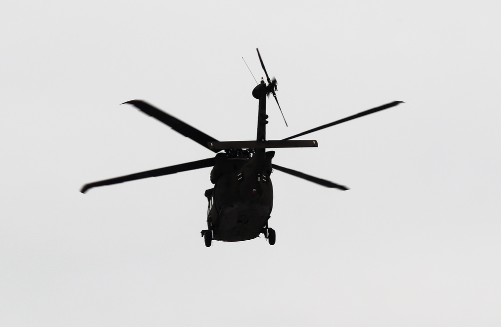 Wisconsin National Guard aircrew supports UH-60 Black Hawk training mission at Fort McCoy