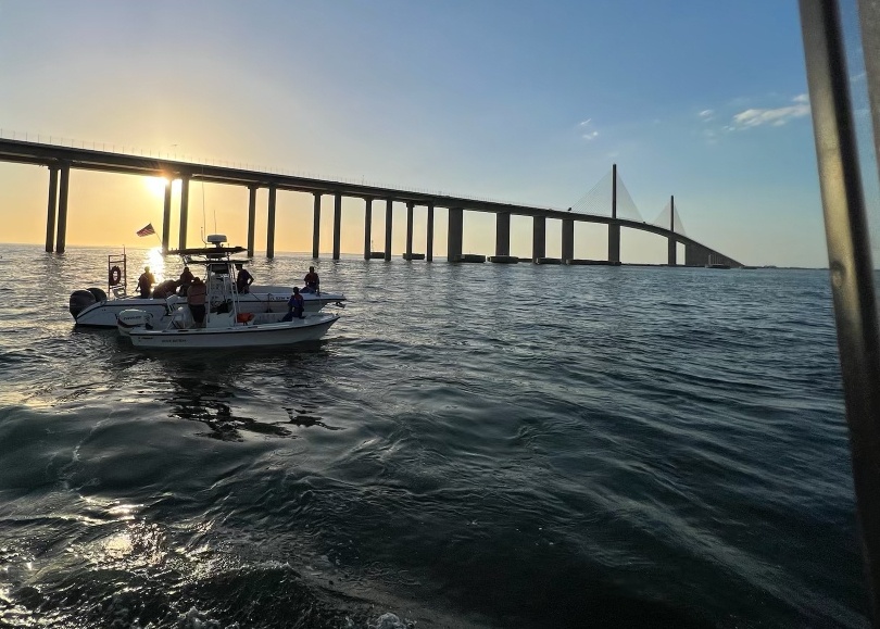 Coast Guard, Eckerd College assist vessel taking on water