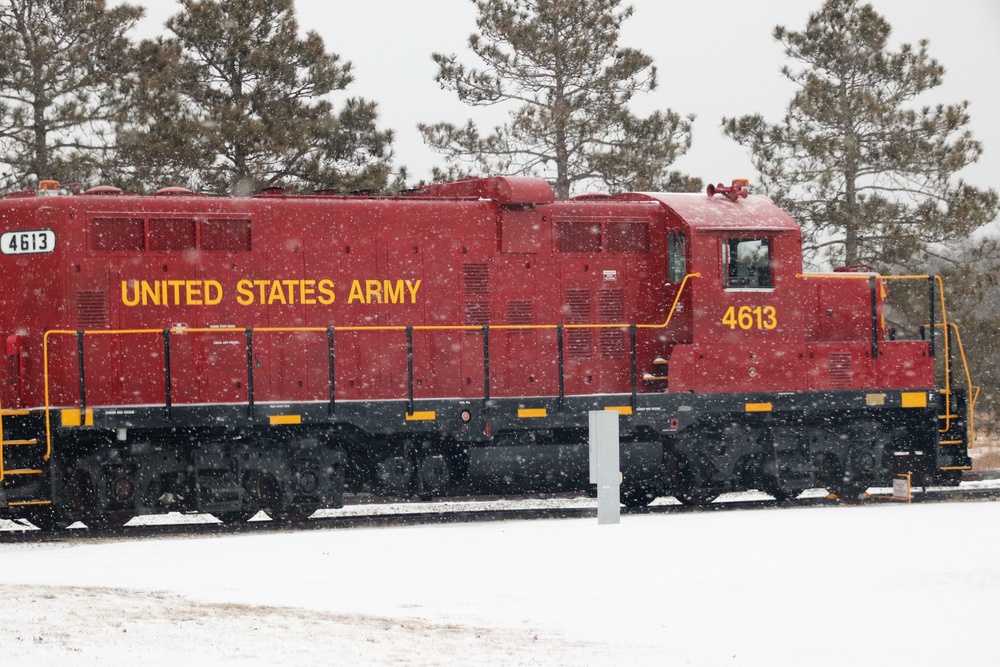 Locomotive at Fort McCoy