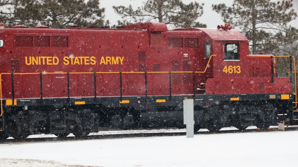 Locomotive at Fort McCoy