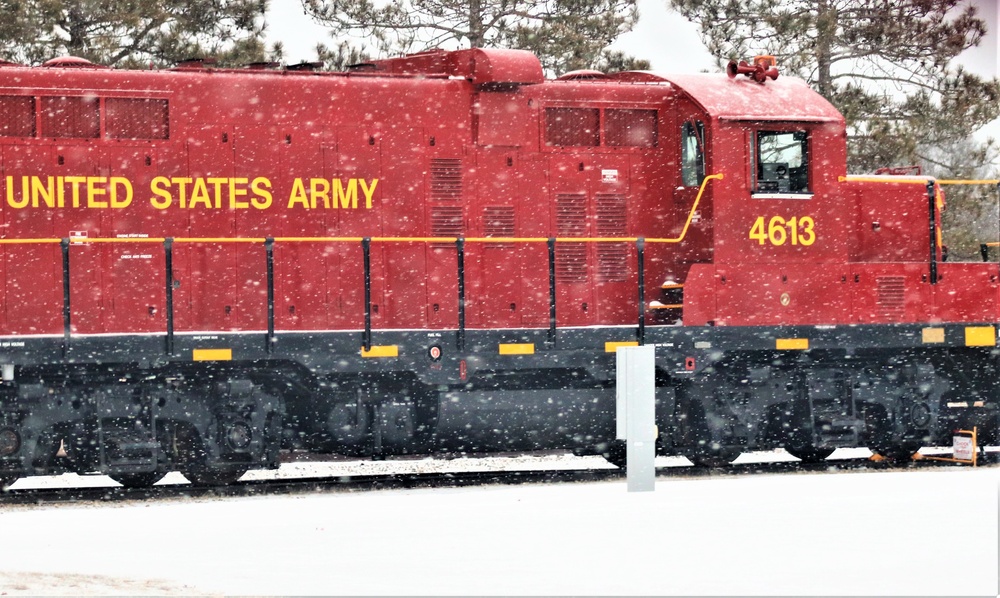 Locomotive at Fort McCoy