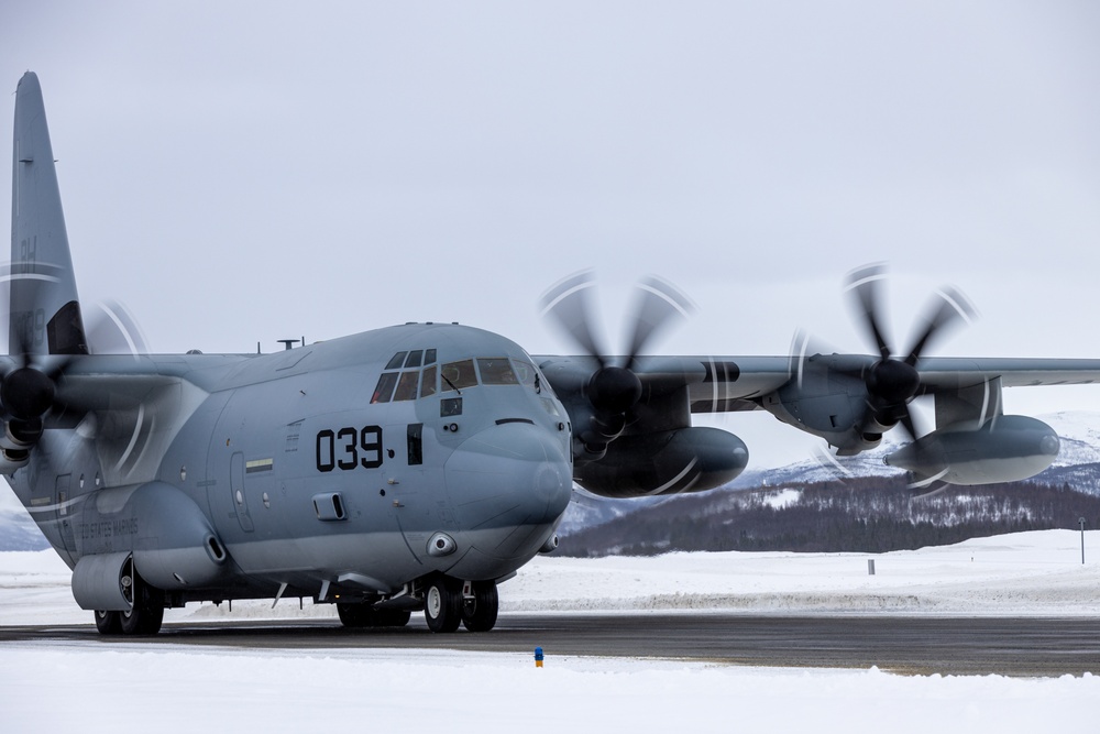 DVIDS - Images - U.S. Marine Corps KC-130J departs Bardufoss, Norway ...