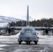 U.S. Marine Corps KC-130J departs Bardufoss, Norway