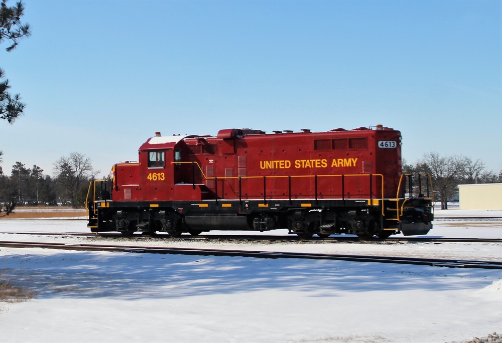 Locomotive at Fort McCoy