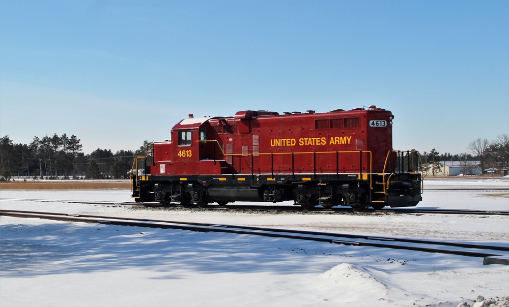 Locomotive at Fort McCoy