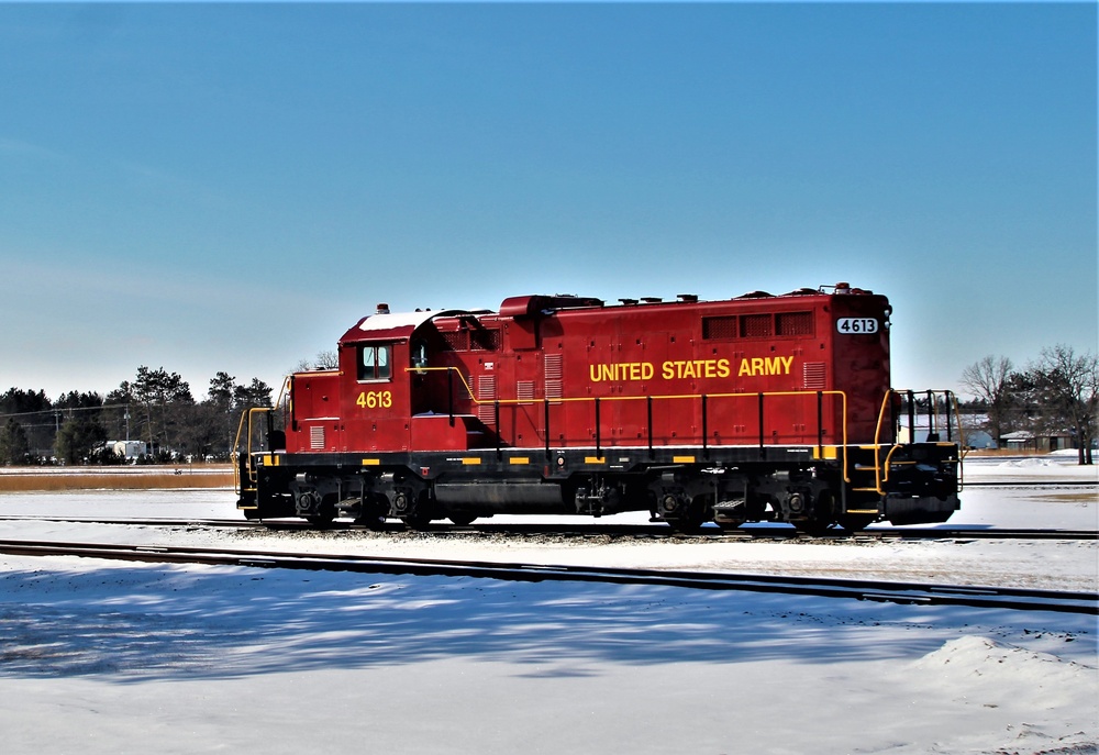 Locomotive at Fort McCoy