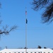 American flag and Fort McCoy