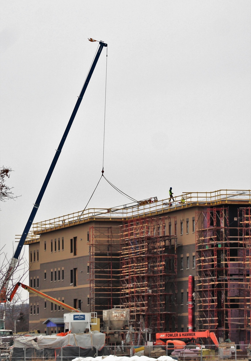 Fiscal year '20-funded barracks project continues at Fort McCoy