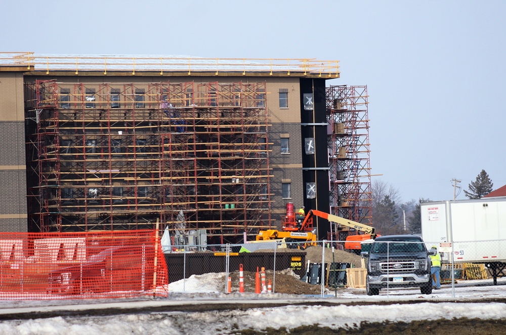 Fiscal year '20-funded barracks project continues at Fort McCoy