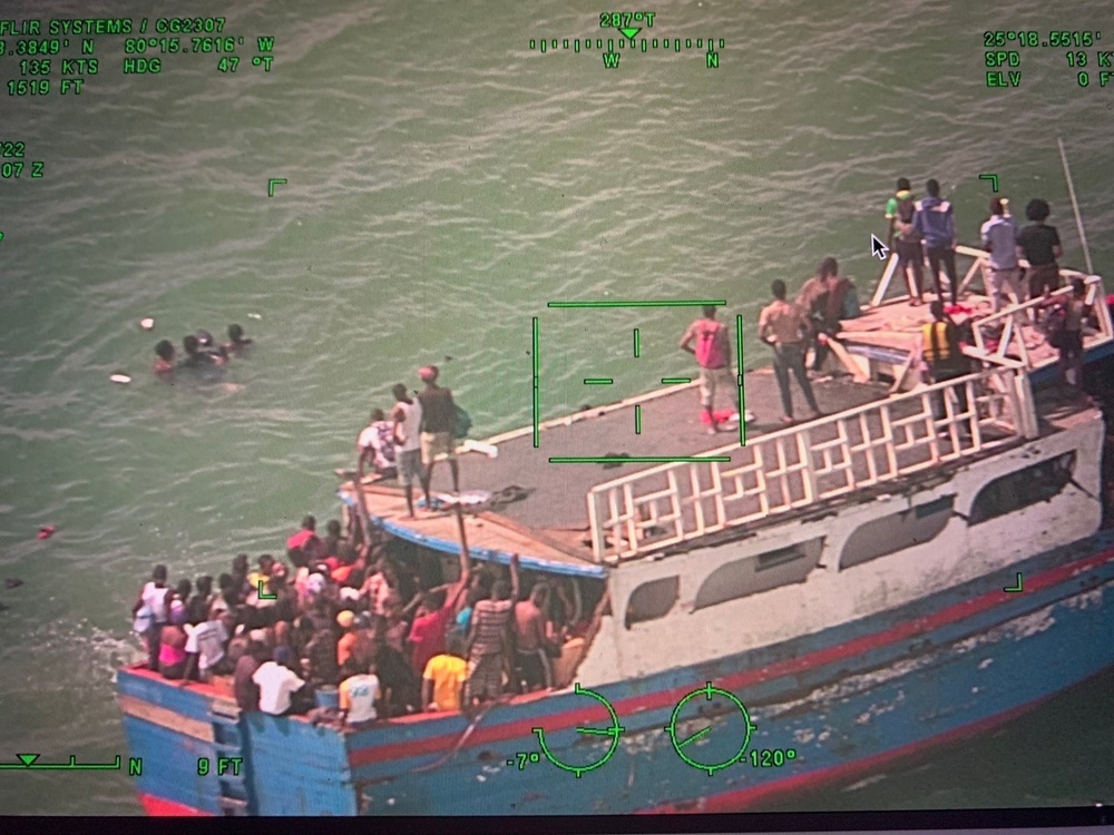 Coast Guard, Customs and Border Protection, partner agencies respond to Haitian migration venture off Florida's coast