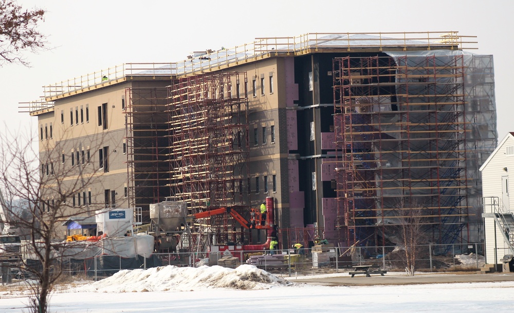 Fiscal year '20-funded barracks project continues at Fort McCoy