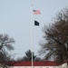 American Flag and Fort McCoy