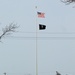 American Flag and Fort McCoy