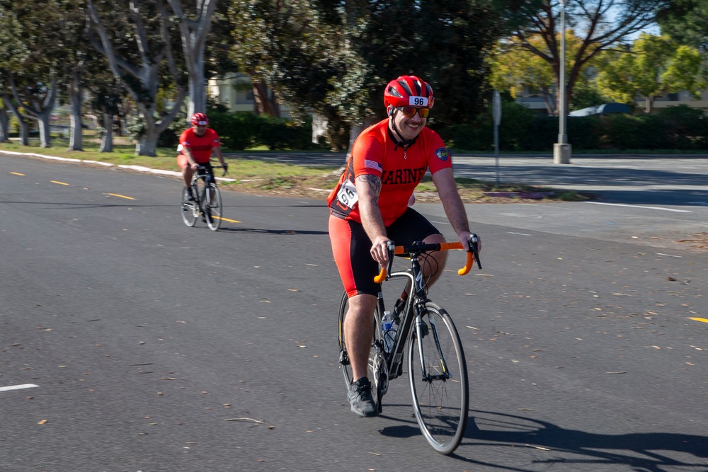 U.S. Marines With Wounded Warrior Regiment Compete in the Marine Corps Trials Cycling Competition