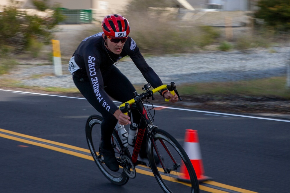 U.S. Marines With Wounded Warrior Regiment Compete in the Marine Corps Trials Cycling Competition