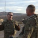 Lt. Gen. white talks with Col. Smith