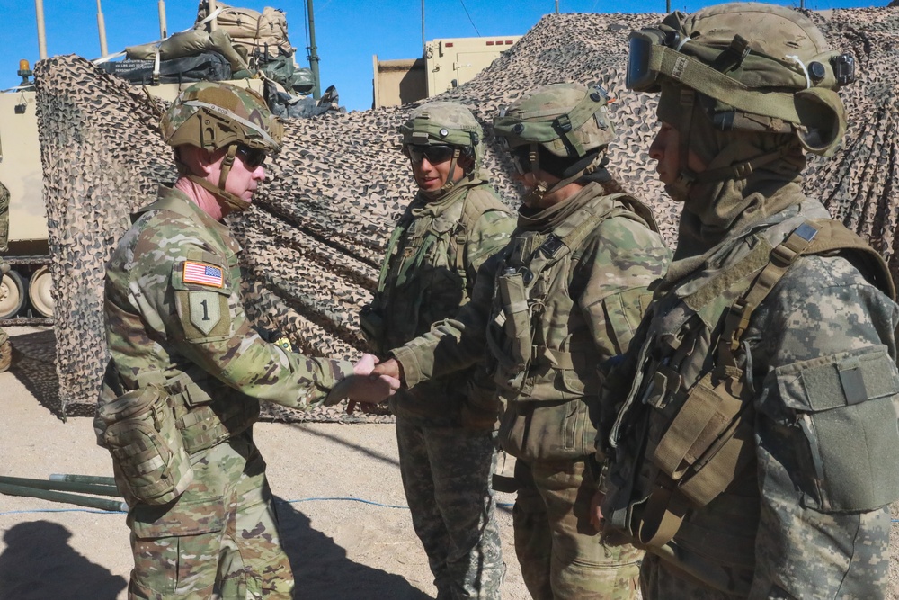 Leaders visit 2ABCT during NTC