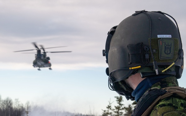 Watching a Snow Landing