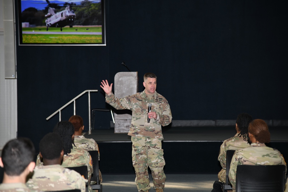 ROTC Visit to USAACE