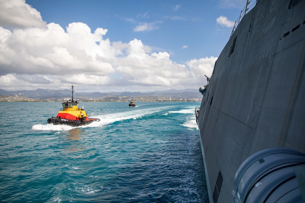 USS Milwaukee Departs Puerto Rico After Completing PMAV