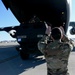 182nd Field Artillery loads HIMARs on C-17 at Selfridge