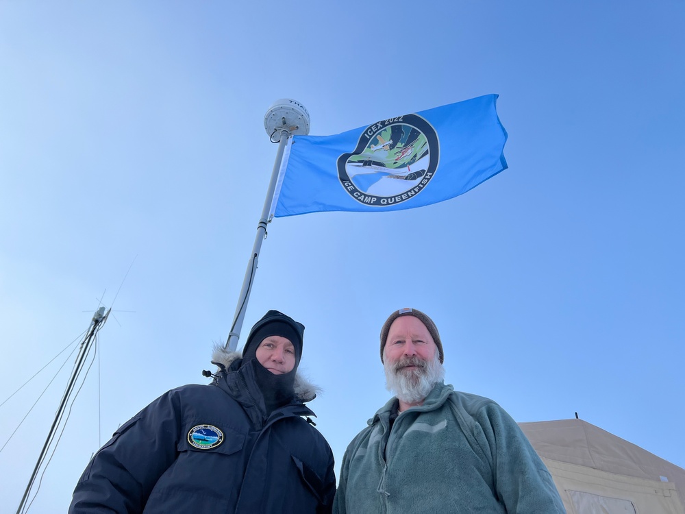 Rear Adm. Seif visits Ice Camp Queenfish during Ice Exercise 2022