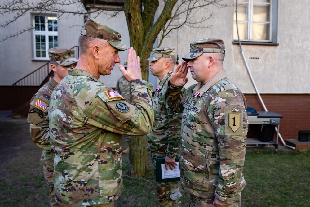 Sergeants Major receive MSM