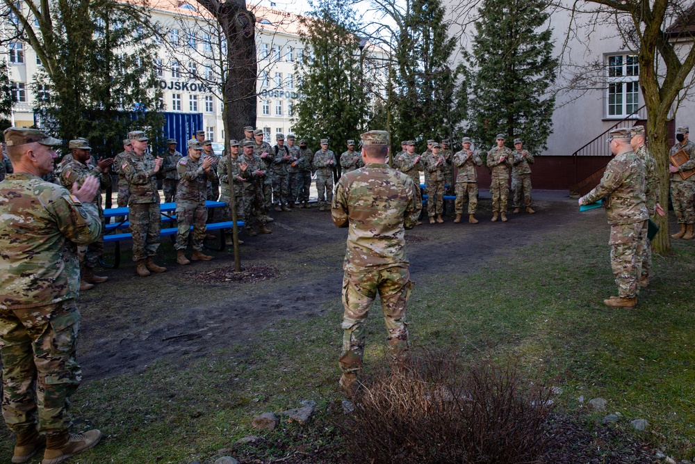 Sergeants Major receive MSM