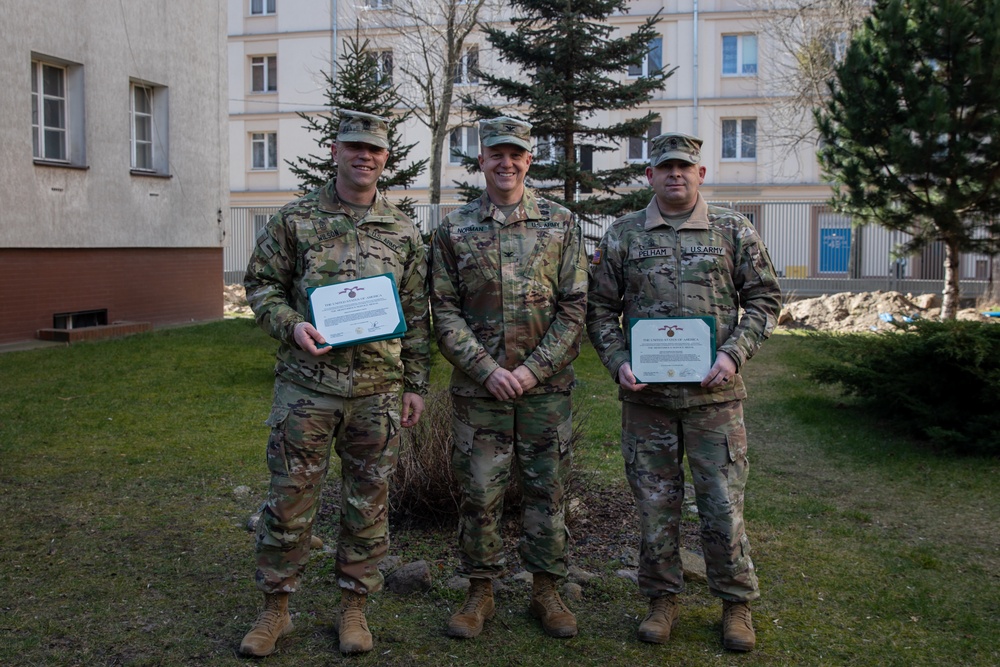 Sergeants Major receive MSM