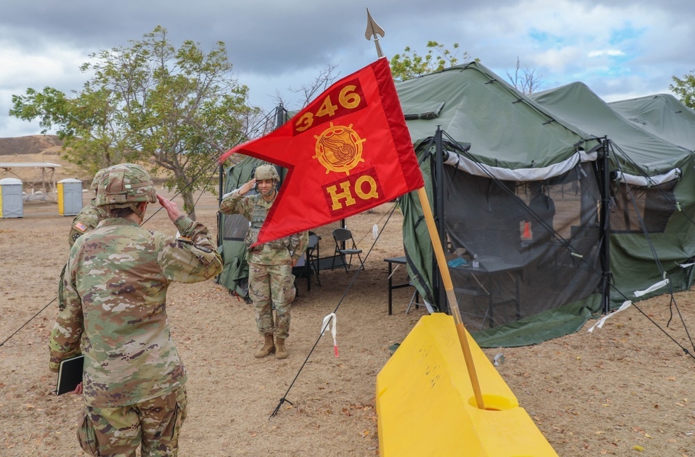 Chief of Army Reserve visits 166th Regional Support Group training operation