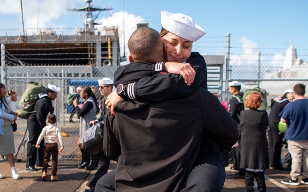 USS Essex ARG returns to San Diego